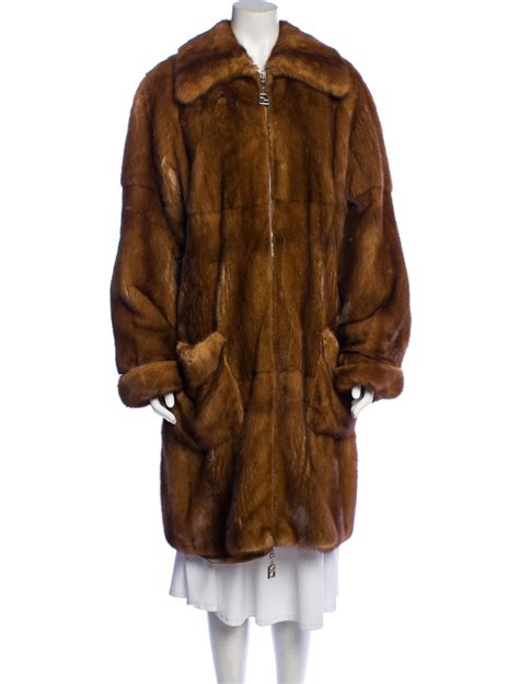 fendi mink goat fur cucuooa|Coat .